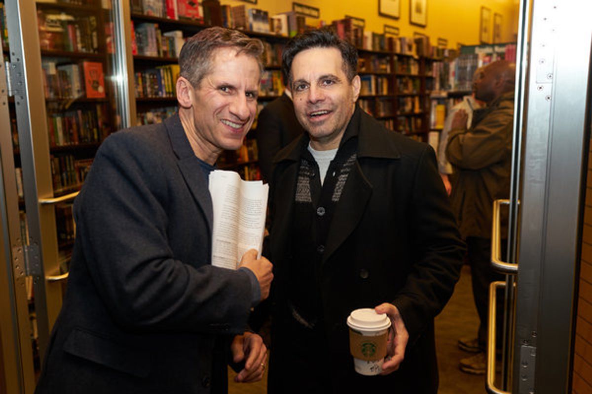 Seth Rudetsky and Mario Cantone at 