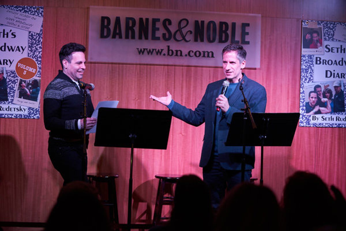 Mario Cantone and Seth Rudetsky at 