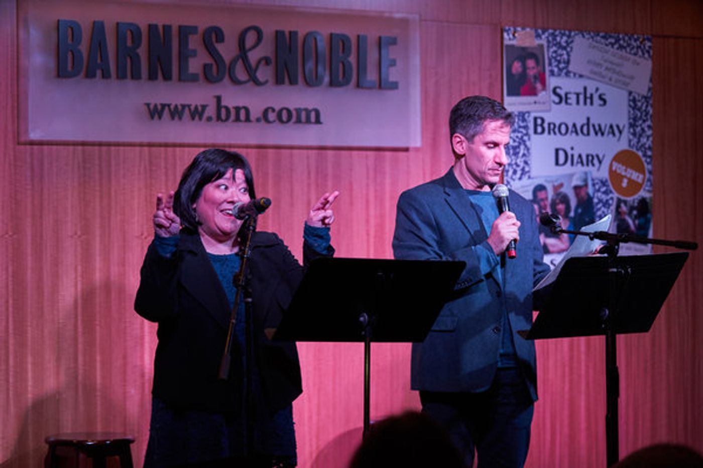 Photo Flash: Charles Busch, Mario Cantone, Ann Harada & Judy Kuhn Celebrate SETH RUDETSKY's BROADWAY DIARY, VOL. 3 at Barnes & Noble  Image