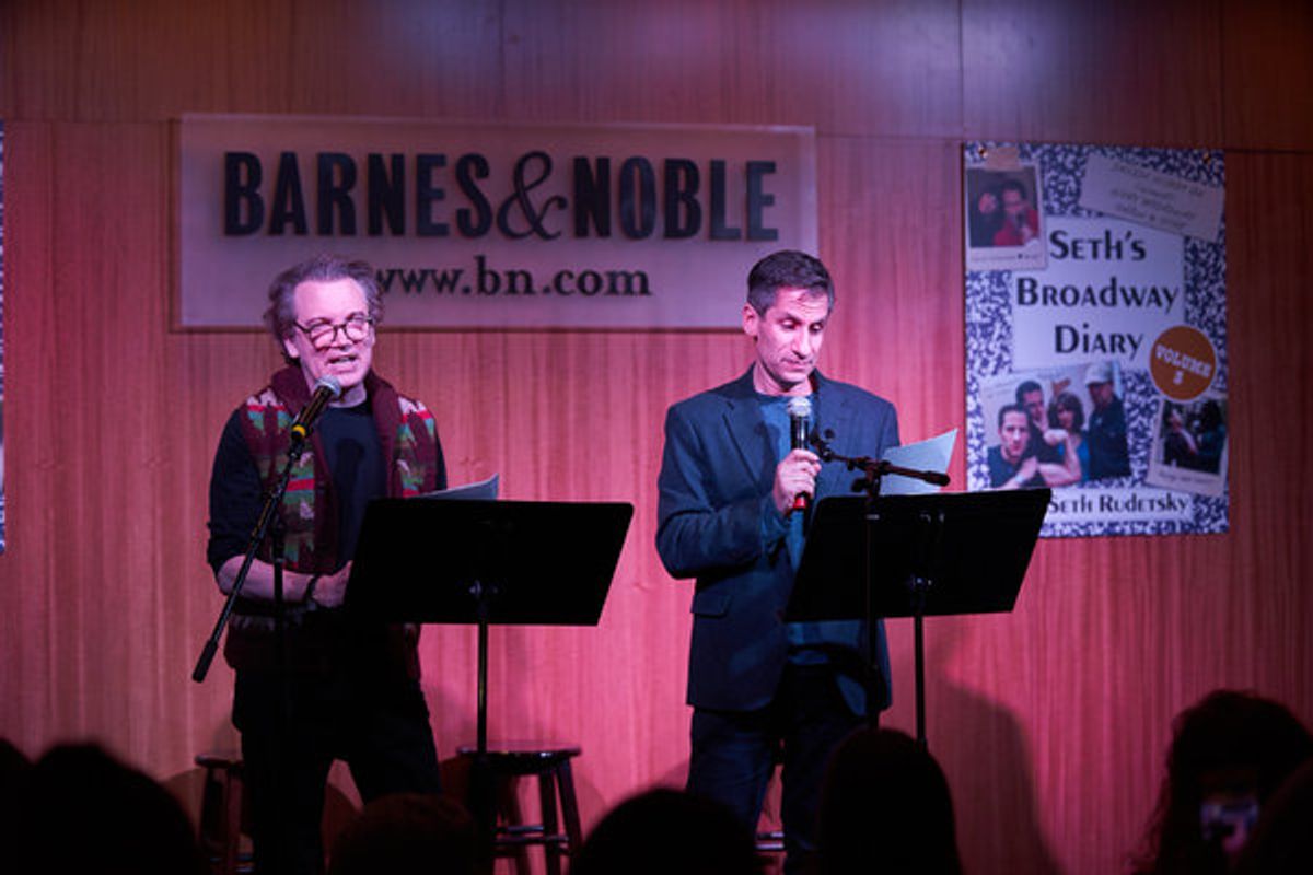 Charles Busch and Seth Rudetsky at 