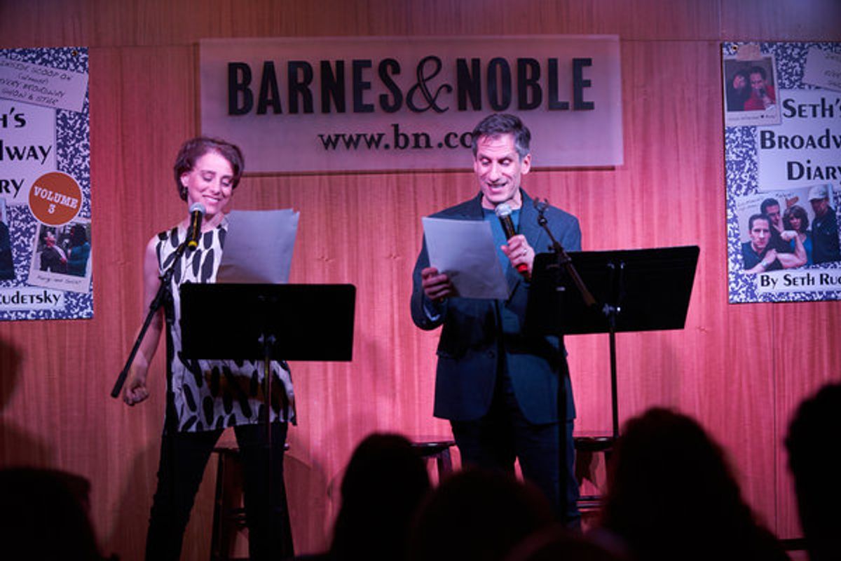 Judy Kuhn and Seth Rudetsky at 