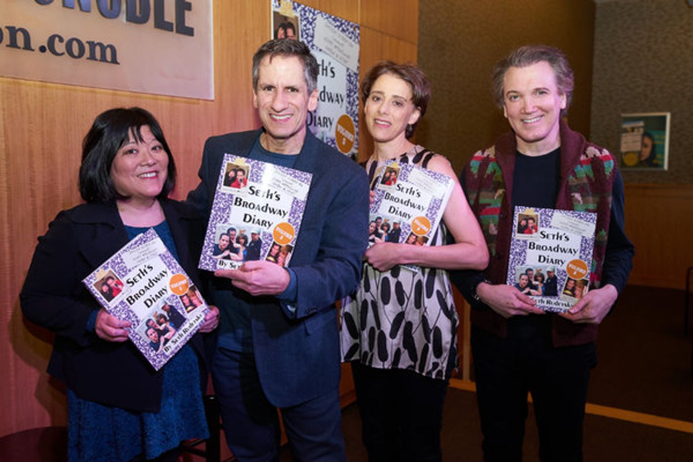 Photo Flash: Charles Busch, Mario Cantone, Ann Harada & Judy Kuhn Celebrate SETH RUDETSKY's BROADWAY DIARY, VOL. 3 at Barnes & Noble Photo Flash: Charles Busch, Mario Cantone, Ann Harada & Judy Kuhn Celebrate SETH RUDETSKY's BROADWAY DIARY, VOL. 3 at Barnes & Noble Image