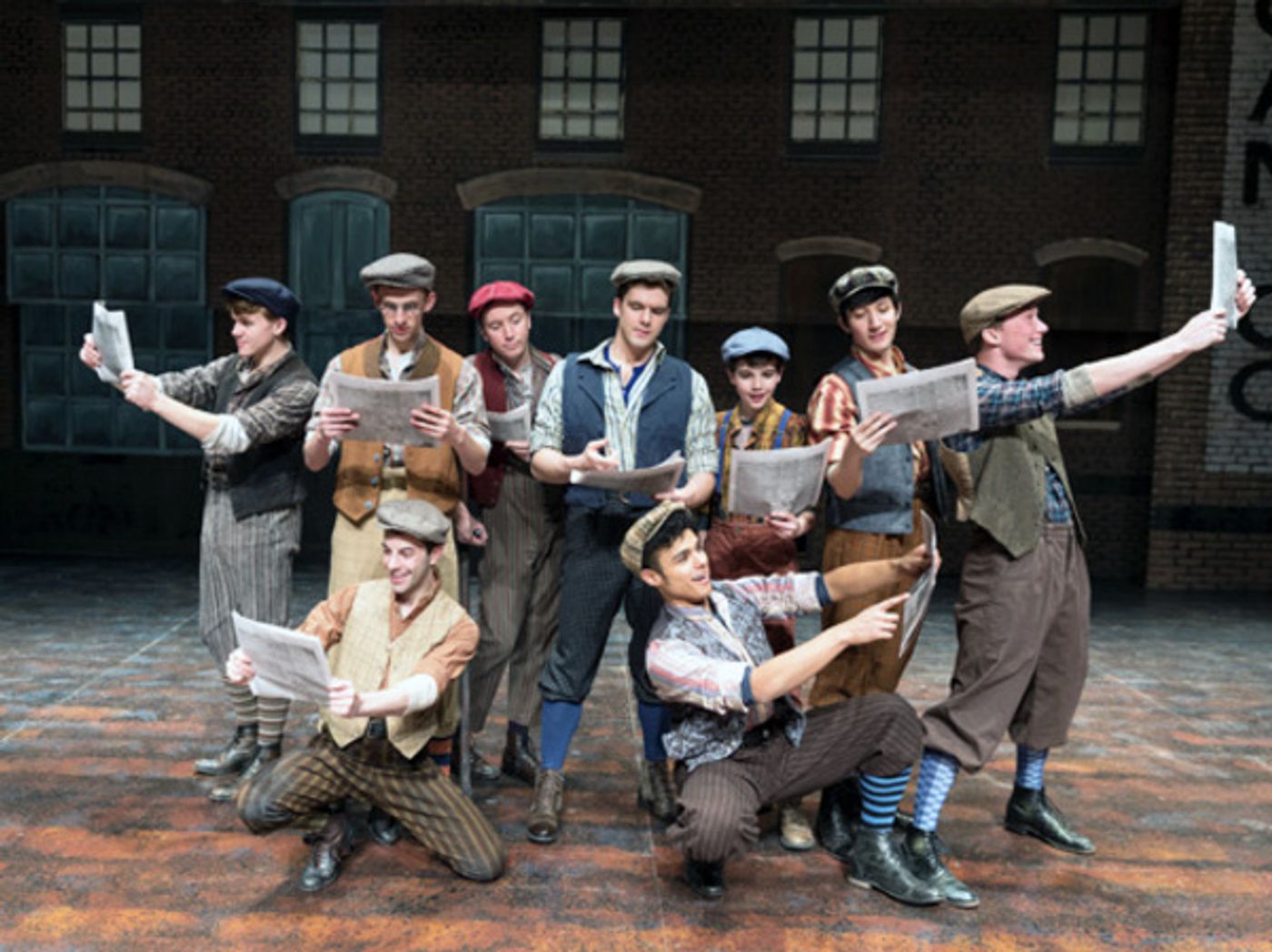 Photo Flash: Pioneer Theatre Company presents Disney's Hit NEWSIES This December Photo Flash: Pioneer Theatre Company presents Disney's Hit NEWSIES This December Image