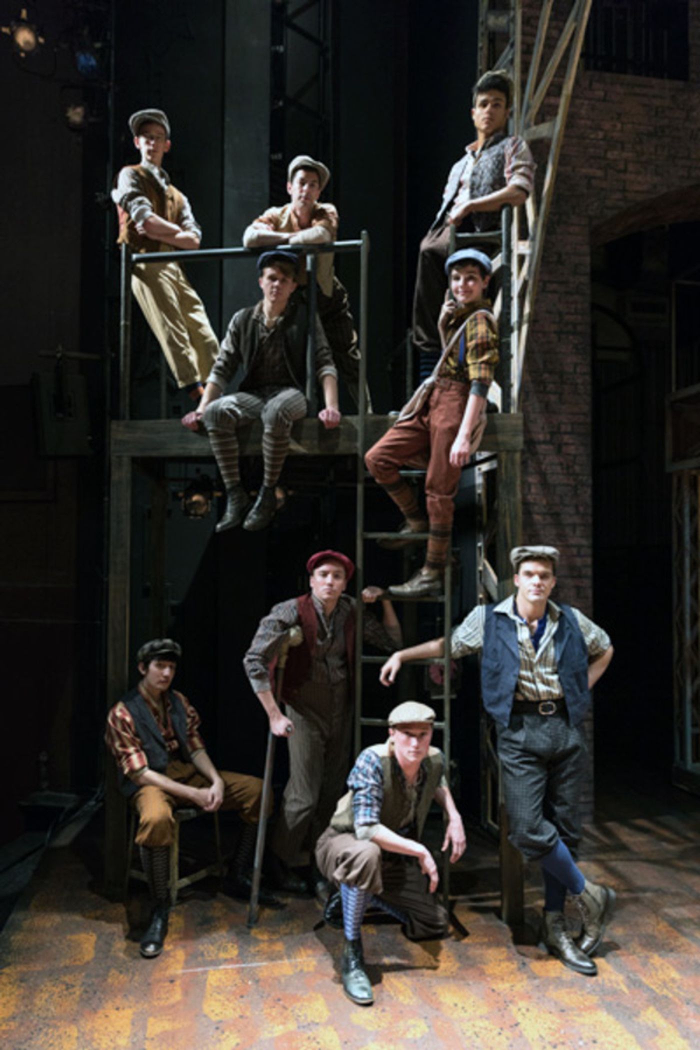 Photo Flash: Pioneer Theatre Company presents Disney's Hit NEWSIES This December Photo Flash: Pioneer Theatre Company presents Disney's Hit NEWSIES This December Image