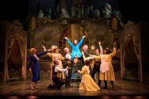 KyLee Hennes, center (Annie in SKY cast) performs with the cast in rehearsal for Skylight Music Theatre’s production of Annie running November 17 through December 27. @ BroadwayWorld KyLee Hennes, center (Annie in SKY cast) performs with the cast in rehearsal for Sky Photo