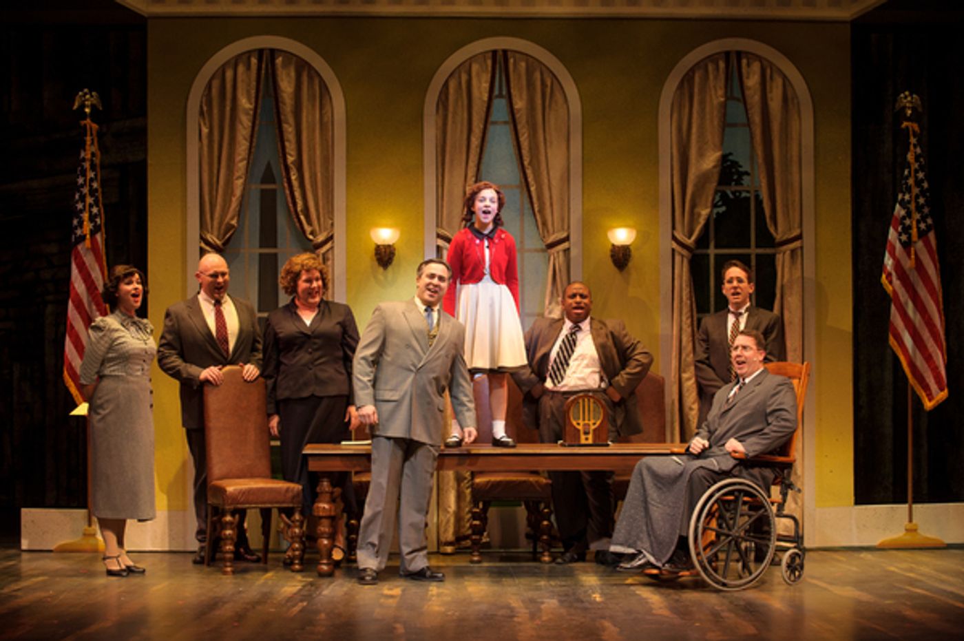 Photo Flash: The Sun Comes Out at Skylight Music Theatre with ANNIE Photo Flash: The Sun Comes Out at Skylight Music Theatre with ANNIE Image