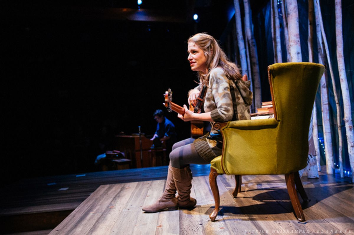 Merideth Kaye Clark, co-creator and star of 'Winter Song.'
 at 