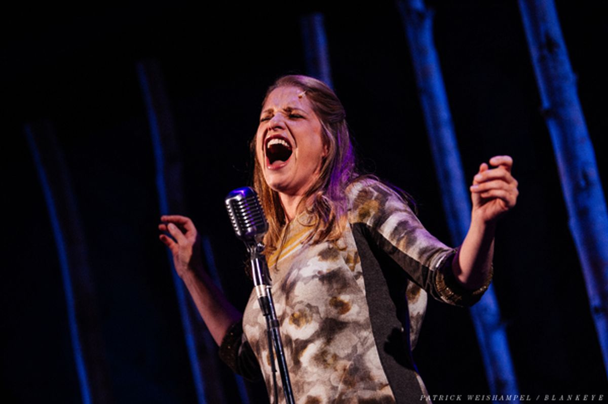 Merideth Kaye Clark, co-creator and star of 'Winter Song.'
 at 