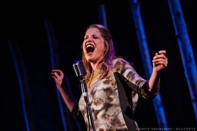 Merideth Kaye Clark, co-creator and star of "Winter Song."
 Photo