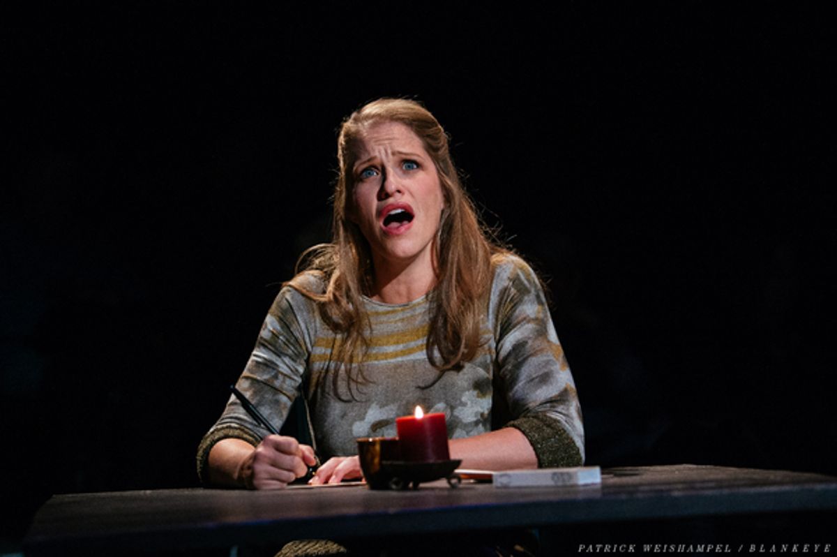 Merideth Kaye Clark, co-creator and star of 'Winter Song.'
 at 