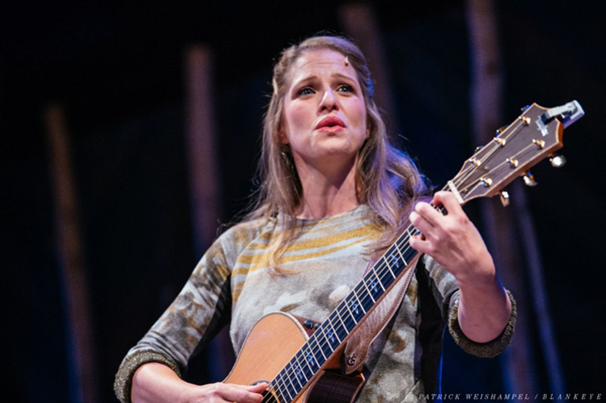 Merideth Kaye Clark, co-creator and star of 'Winter Song.'
 at 