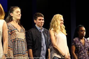 Noah Galvin and the cast of Dear Evan Hansen @ BroadwayWorld Noah Galvin and the cast of Dear Evan Hansen Photo