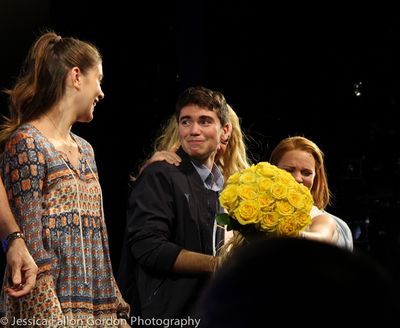 Noah Galvin and the cast of Dear Evan Hansen Photo