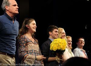 Noah Galvin and the cast of Dear Evan Hansen @ BroadwayWorld Noah Galvin and the cast of Dear Evan Hansen Photo