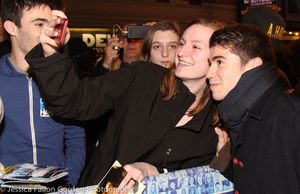Noah Galvin and fans @ BroadwayWorld Noah Galvin and fans Photo