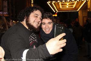 Noah Galvin and fans @ BroadwayWorld Noah Galvin and fans Photo