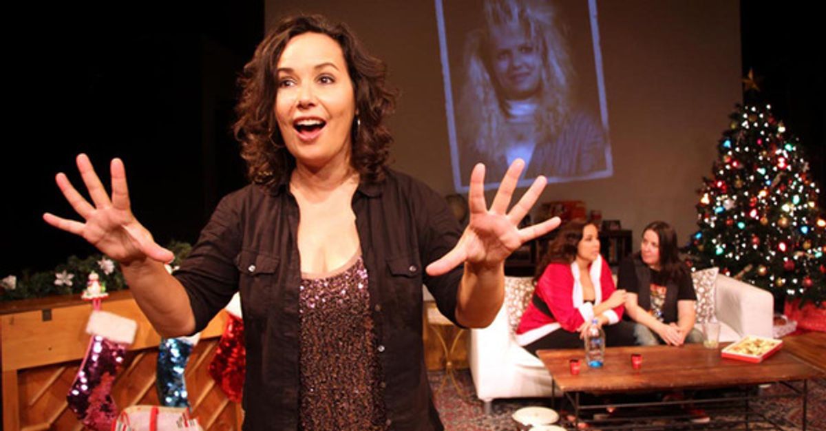 Diana Yanez, Maria Russell and Sandra Valls at 