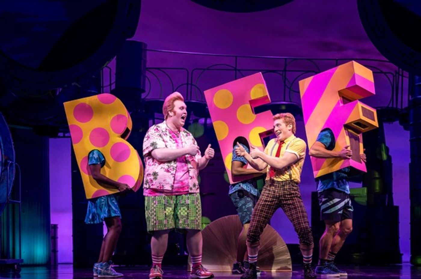 Photo Flash: Welcome to Bikini Bottom! First Look at SPONGEBOB SQUAREPANTS on Broadway  Image