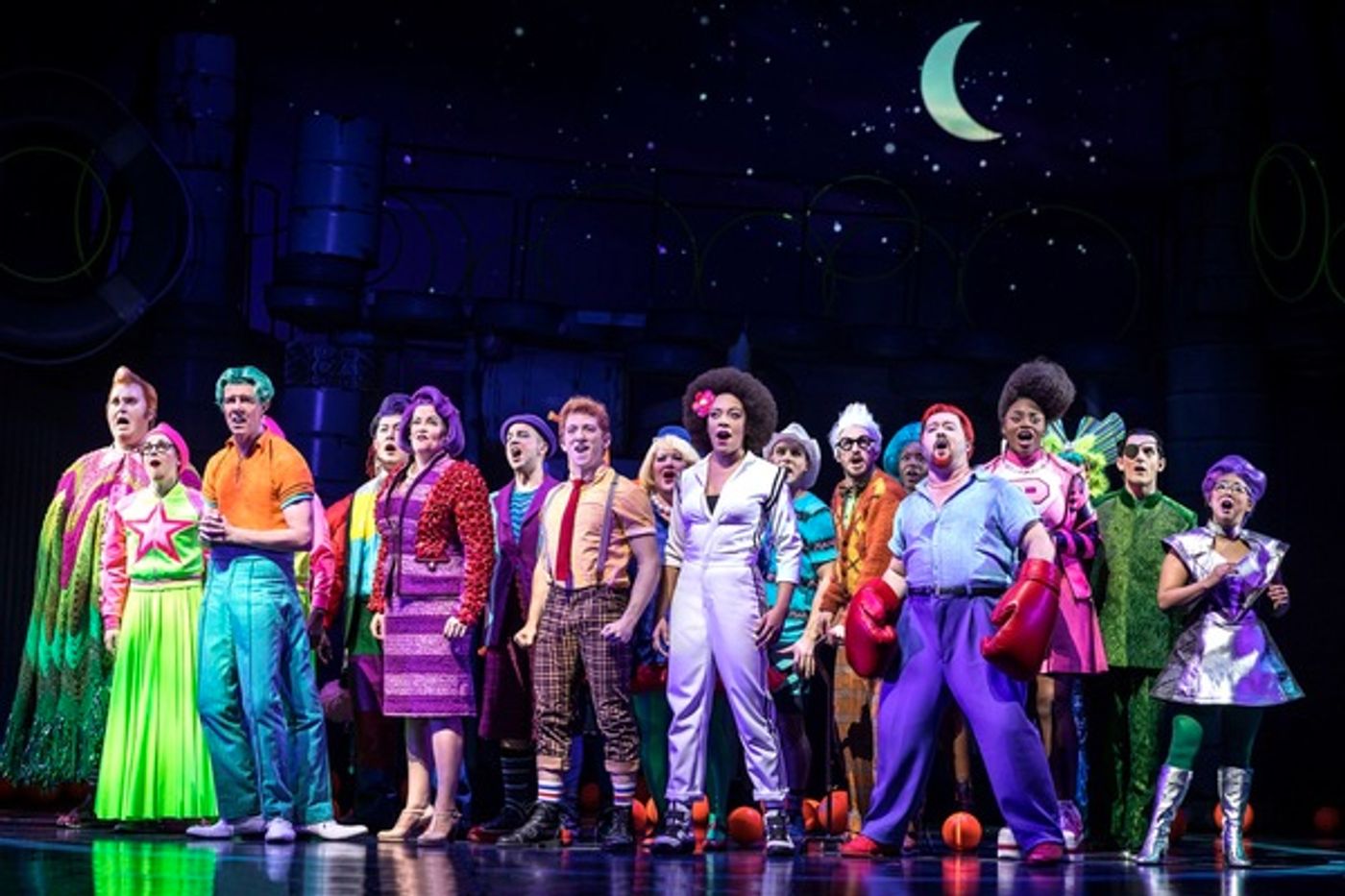 Photo Flash: Welcome to Bikini Bottom! First Look at SPONGEBOB SQUAREPANTS on Broadway  Image