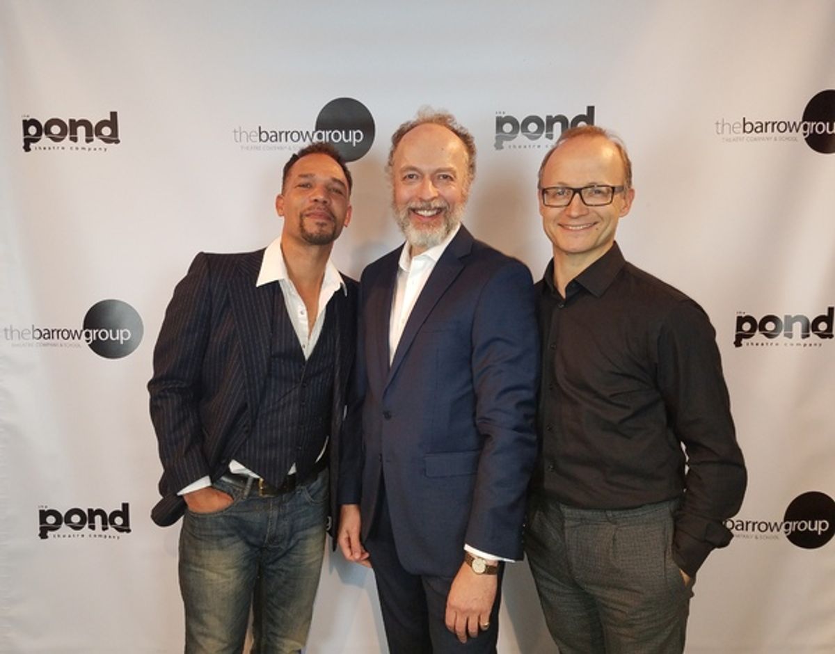 Jason Alan Carvell, John Pirkis, Richard Hollis at 