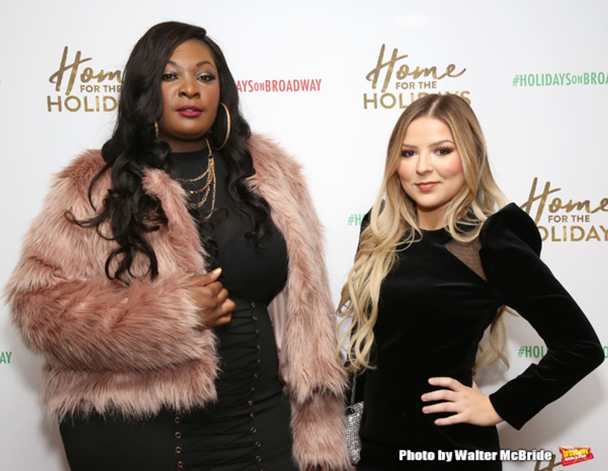 Candice Glover and Bianca Ryan at 