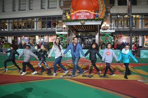 Alan Muraoka and The Sesame Street Cast Photo