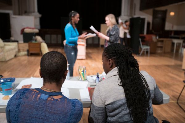 Playwright Aziza Barnes and director Nataki Garrett Photo