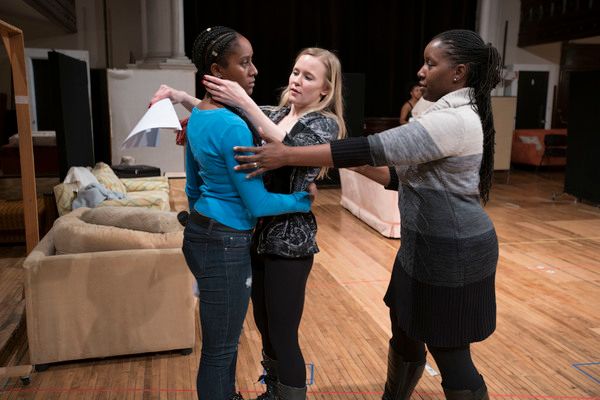 Celeste Cooper (Imani), Kelly O'Sullivan (That Bitch on the Couch/White Woman) and di Photo