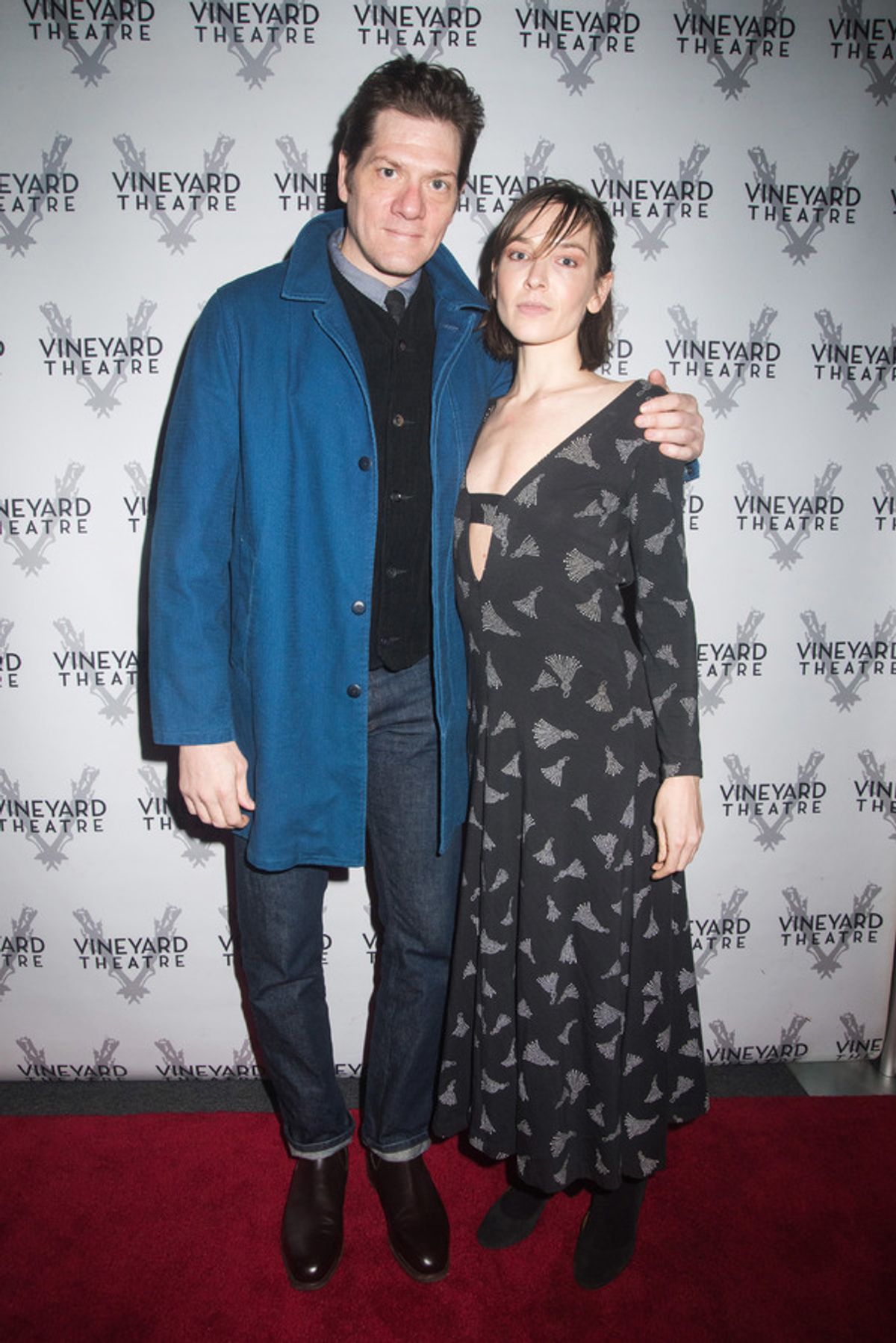 Adam Rapp and Hallie Newton at 