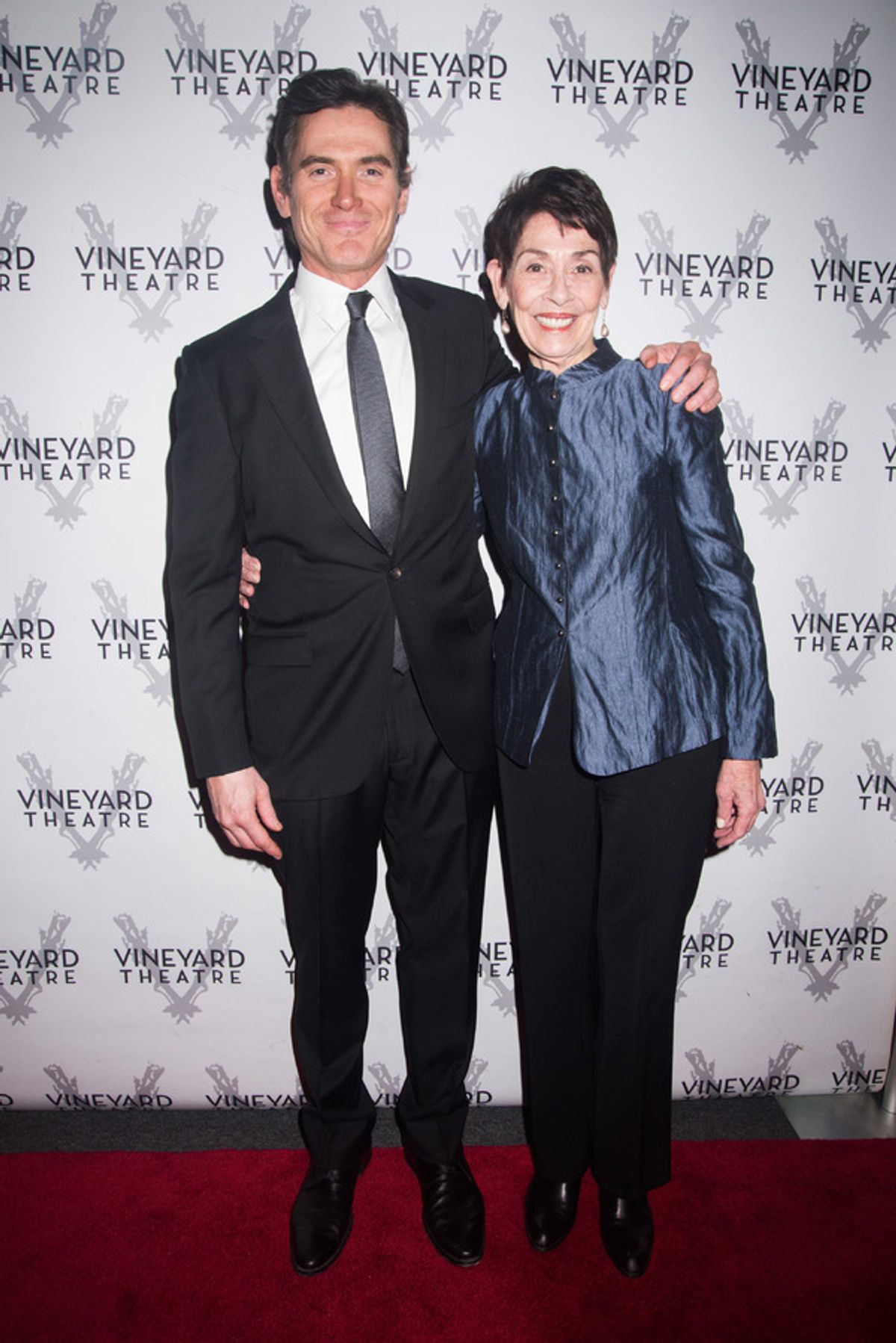 Billy Crudup and his mother Georgann Crudup at 