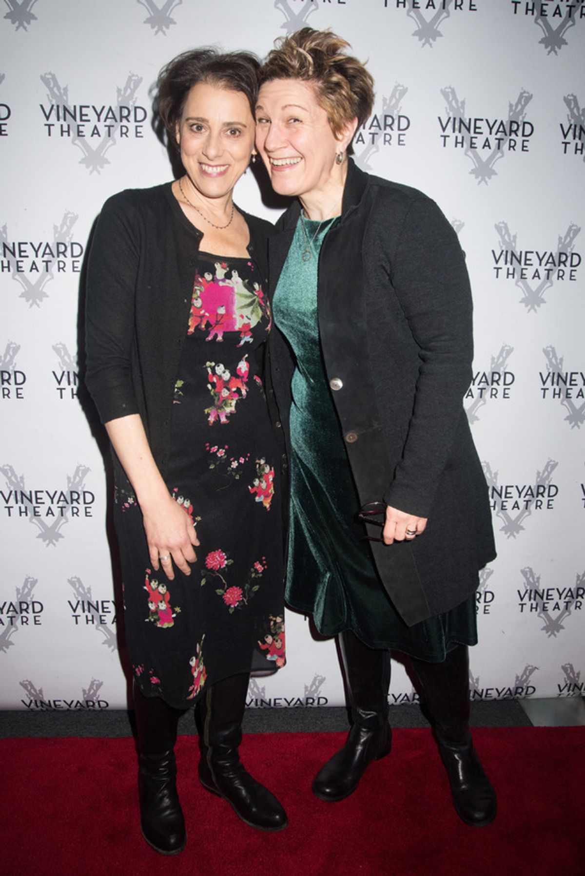 Judy Kuhn and Lisa Kron at 