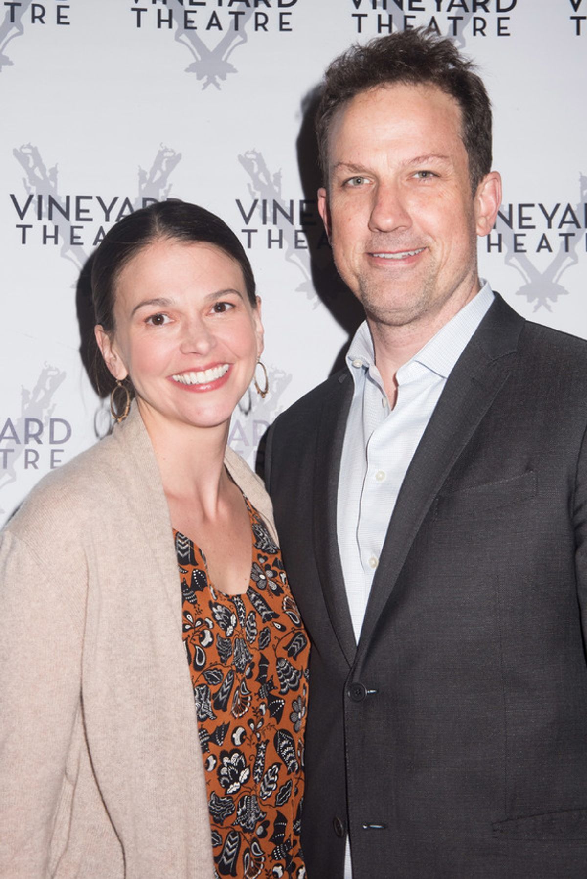 Sutton Foster and Ted Griffin at 
