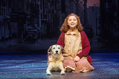 Peyton Ella (Annie) with Macy (Sandy) Photo