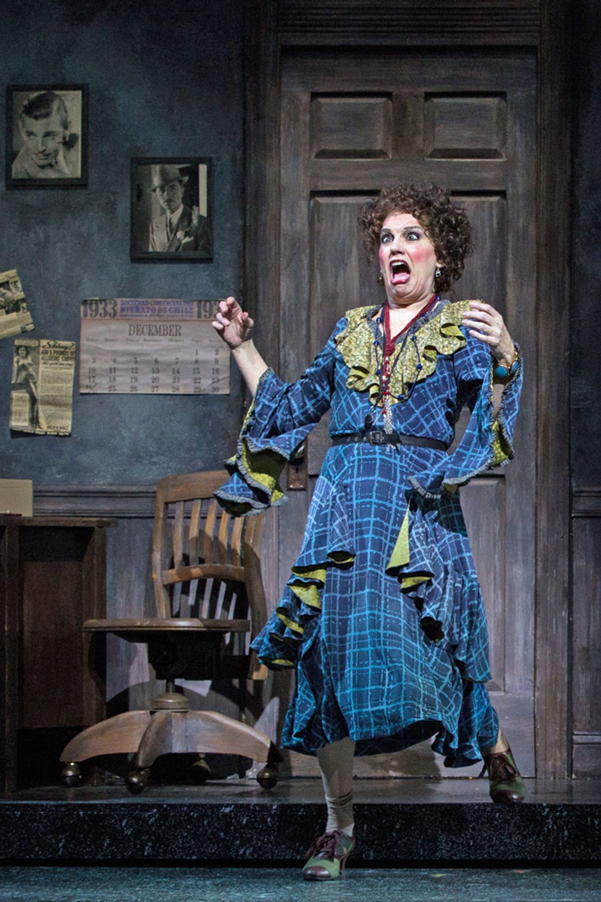 Beth Leavel (Miss Hannigan) at 