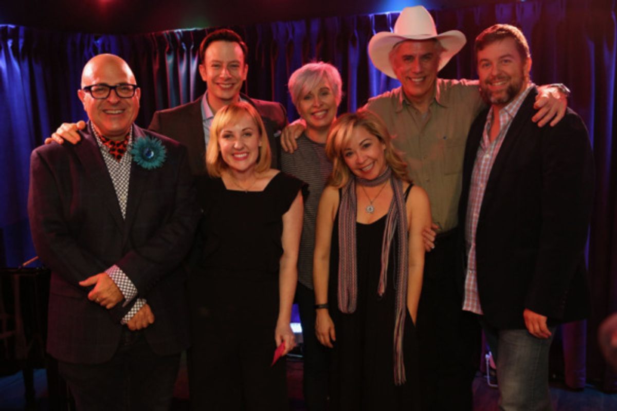 That's all, folks! Frank DeCaro, Tally Sessions, Kathy Searle, Nancy Opel, Jennifer Cody, Jeff McCarthy & Billy Mitchell. at 