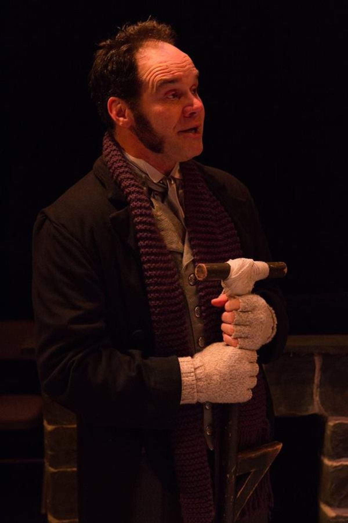 SCOTT PINKSTON (Bob Crachett) from the Lakewood Playhouse Production of 'A CHRISTMAS CAROL'

 at 