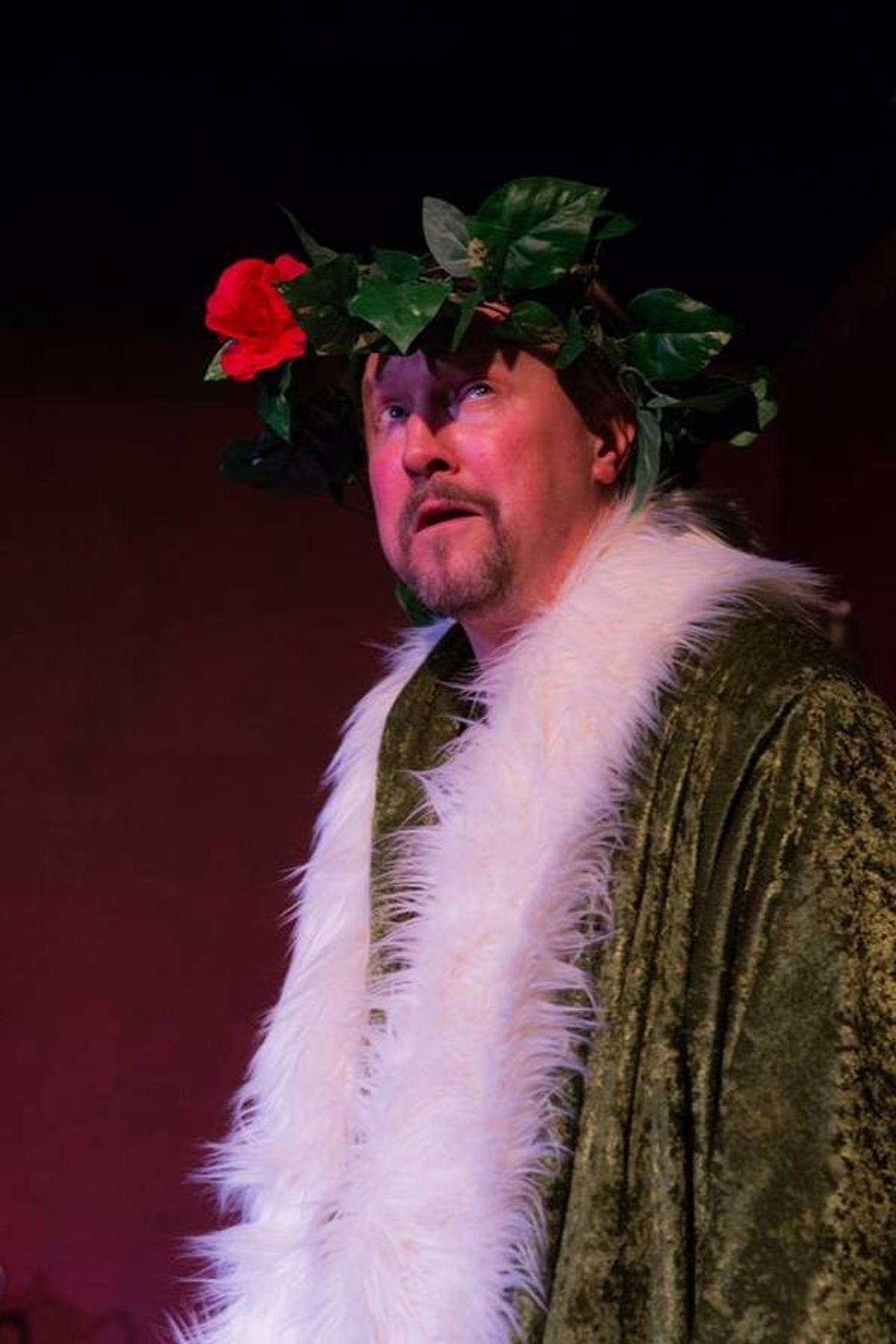 GARY CHAMBERS (Ghost of Christmas Present)  from the Lakewood Playhouse Production of 'A CHRISTMAS CAROL'

 at 