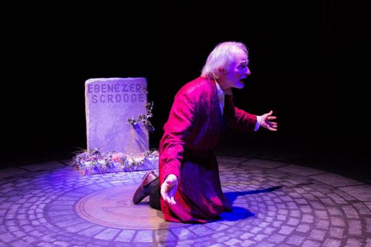 JOESEPH GRANT (Scrooge) from the Lakewood Playhouse Production of 'A CHRISTMAS CAROL'

 at 