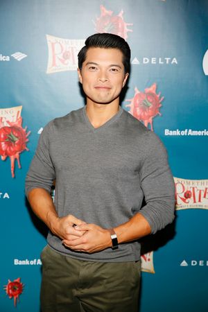 Actor Vincent Rodriguez III arrives for the opening night performance of "Something Rotten!" at Center Theatre Group/Ahmanson Theatre on Tuesday, November 21, 2017, in Los Angeles, California. (Photo by Ryan Miller/Capture Imaging) @ BroadwayWorld Actor Vincent Rodriguez III arrives for the opening night performance of "Something R Photo