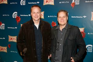 From left, creators Karey and Wayne Kirkpatrick arrive for the opening night performance of "Something Rotten!" at Center Theatre Group/Ahmanson Theatre on Tuesday, November 21, 2017, in Los Angeles, California. (Photo by Ryan Miller/Capture Imaging) @ BroadwayWorld From left, creators Karey and Wayne Kirkpatrick arrive for the opening night performa Photo