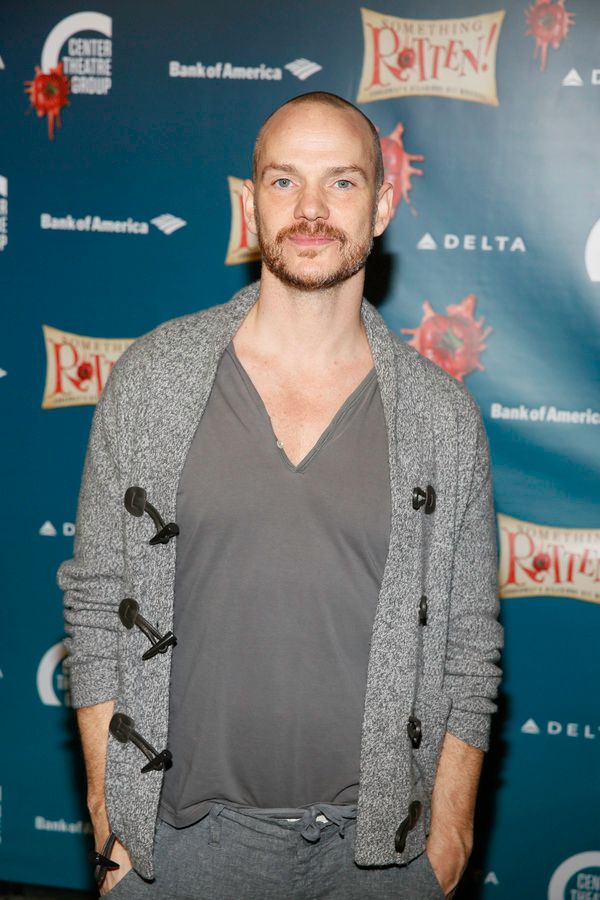 Actor Peter Paige arrives for the opening night performance of 