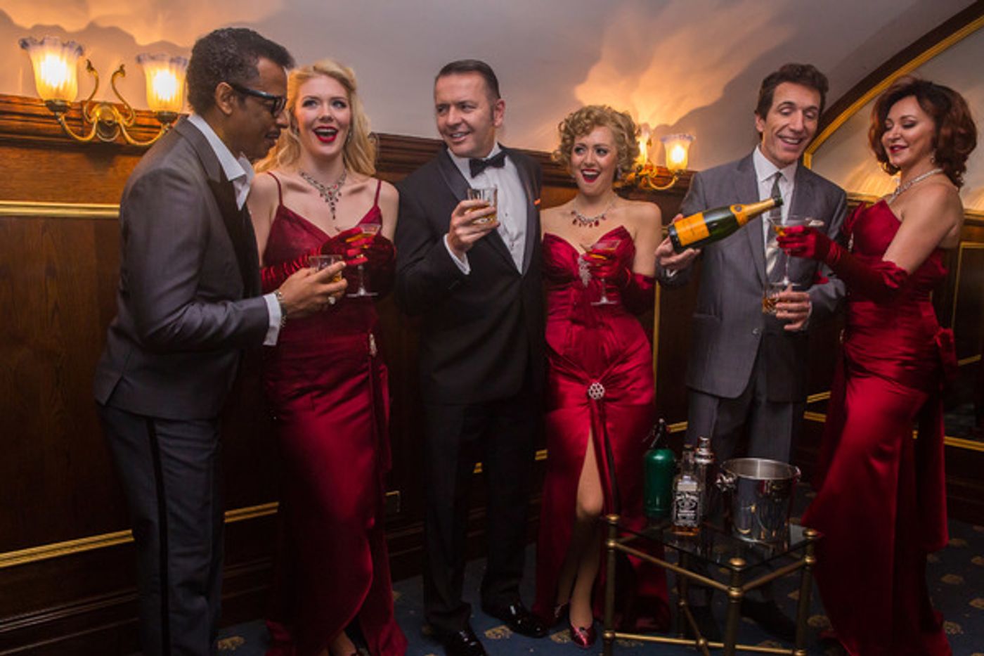 Photo Flash: The West End Cast of THE RAT PACK - LIVE FROM LAS VEGAS! Gets Into Character  Image