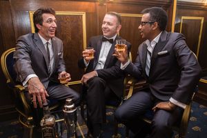 Nigel Casey (Dean Martin), Garrett Phillips (Frank Sinatra) and David Hayes (Sammy Da Photo