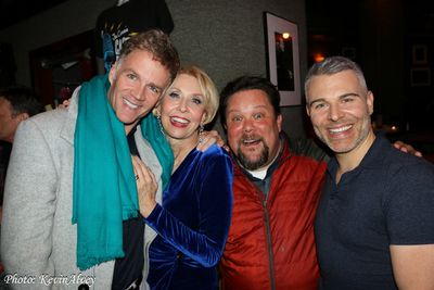 Ed Windels, Julie Halston, Justin Squigs Robertson and Nathan Johnson Photo