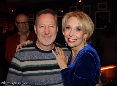 John McDaniel and Julie Halston Photo