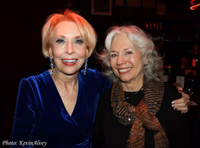 Julie Halston and Kathryn Leigh Scott Photo