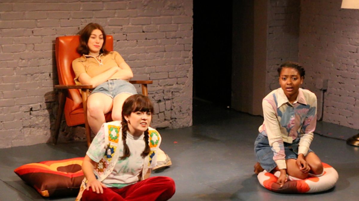 Madeline Wise (as Carol), Caitlin Morris (as Laura), Courtney G. Williams (as Stacy) at 