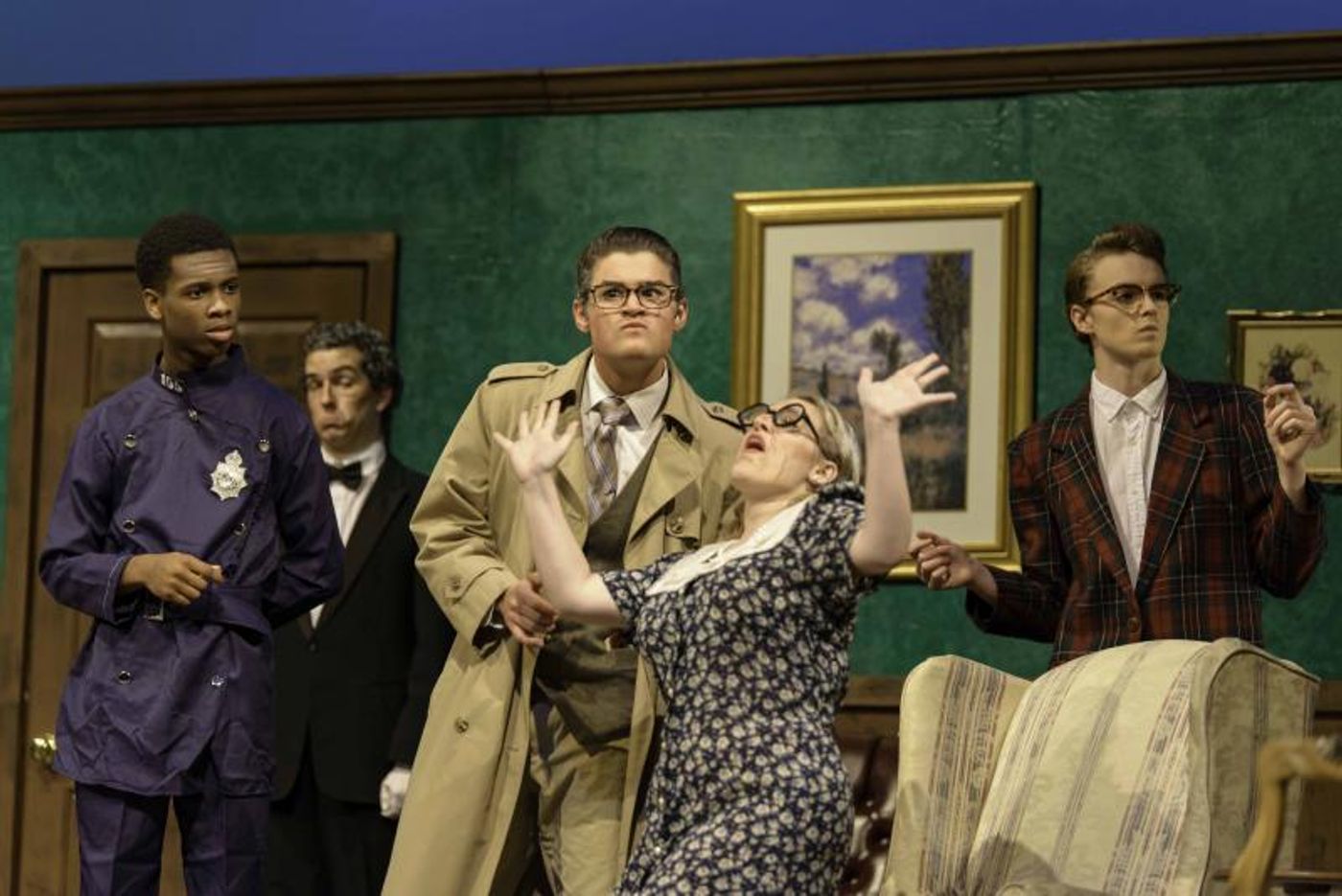 Review: I Got MURDERED TO DEATH by John Carroll Theater's Hilarious 1930's Style Murder Mystery  Image