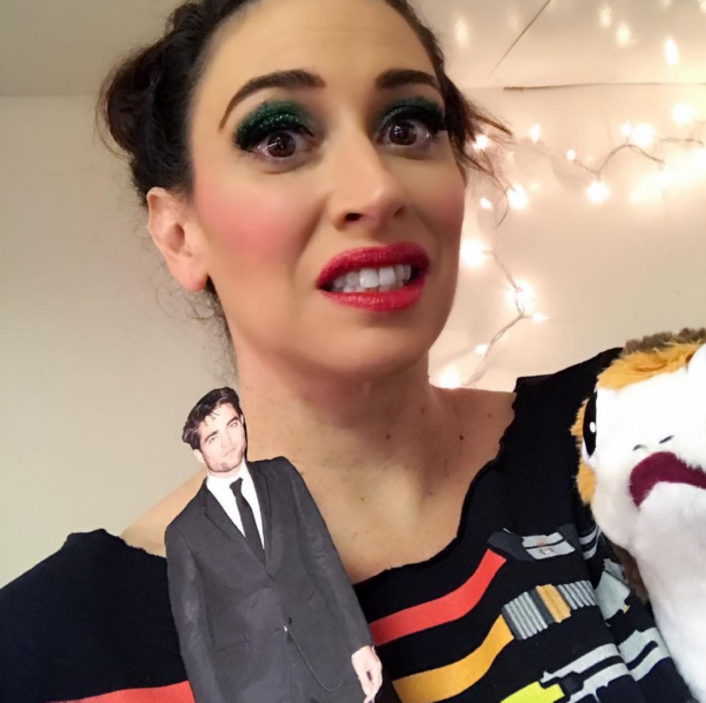 Photo Flash: WHO'S HOLIDAY Spends Time with Some 'Friends' Between Shows and More Saturday Intermission Pics! Photo Flash: WHO'S HOLIDAY Spends Time with Some 'Friends' Between Shows and More Saturday Intermission Pics! Image