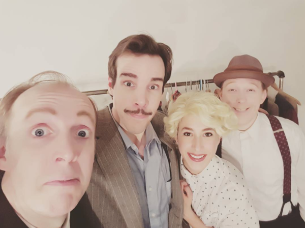 Photos: WHO'S HOLIDAY Spends Time with Some 'Friends' Between Shows and More Saturday Intermission Pics! — photo 2 of 4